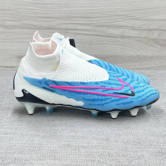 Nike Phantom GX Elite DF SG Pro AC P Blue Pink White Mens size 9.5 FD0260-446 main image 8